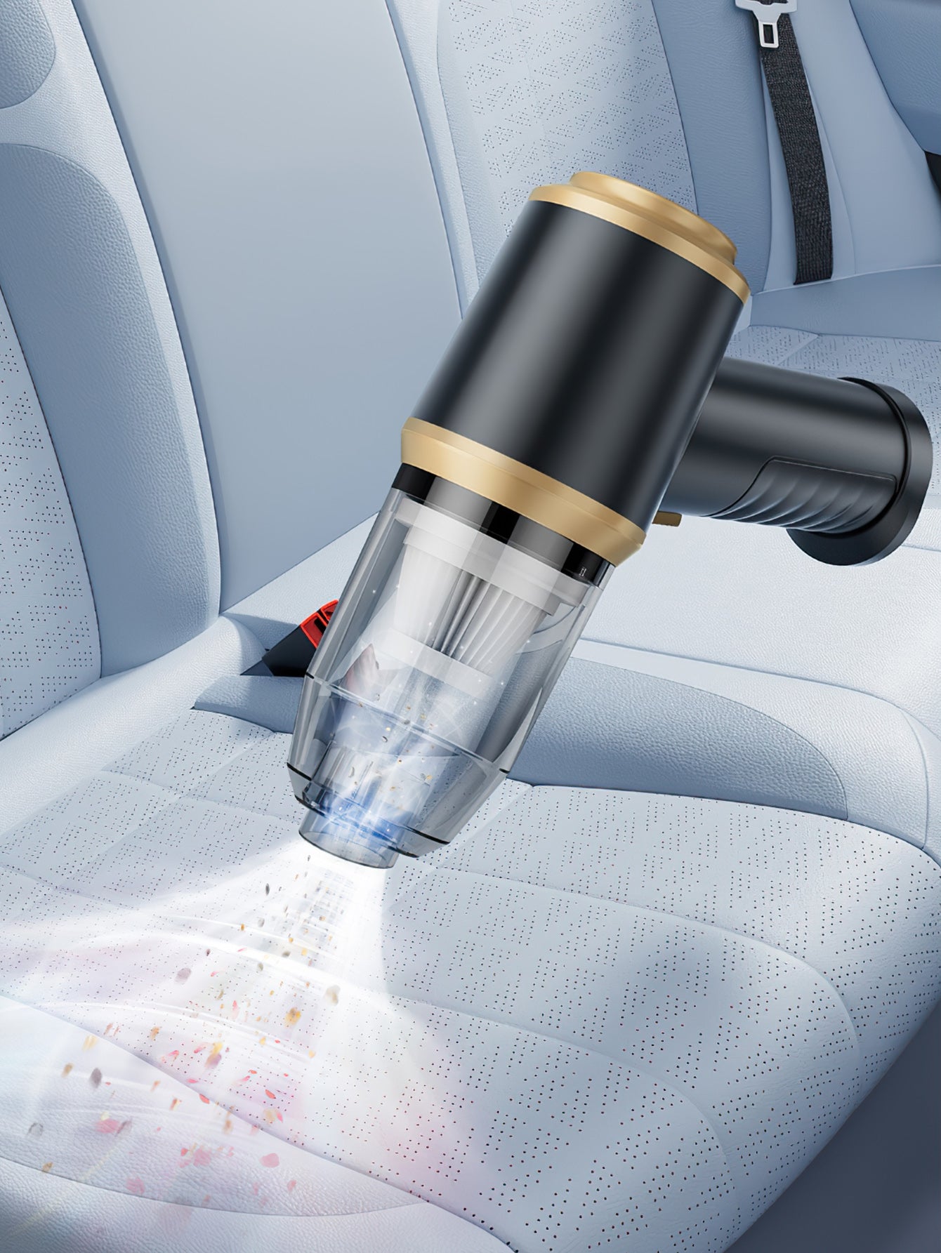Powerful & Portable Handheld Vacuum Cleaner for Car and Home - 3 Colors