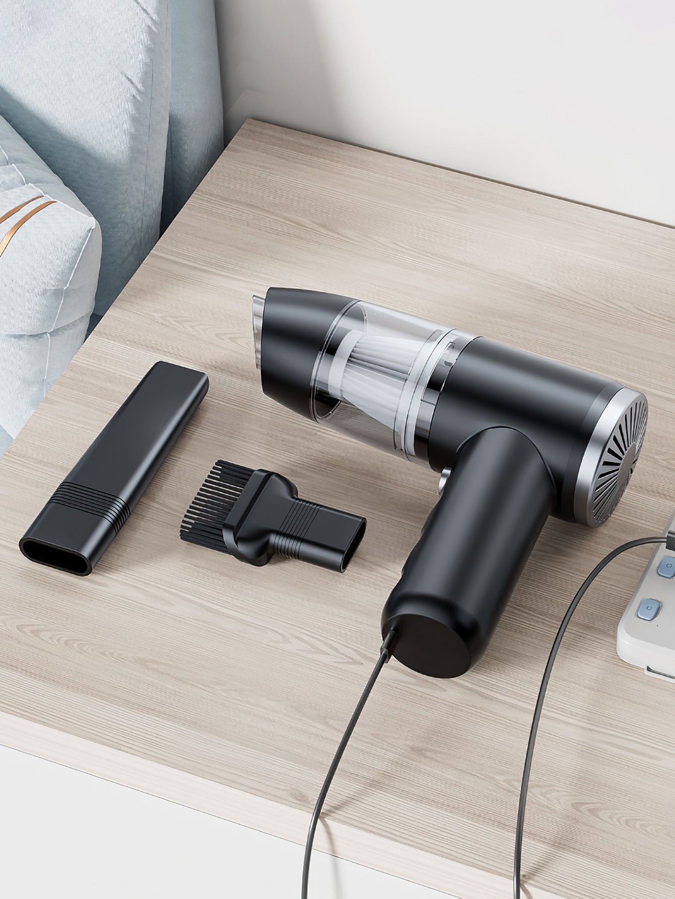 Portable Handheld Vacuum Cleaner for Car and Home - 2 Colors