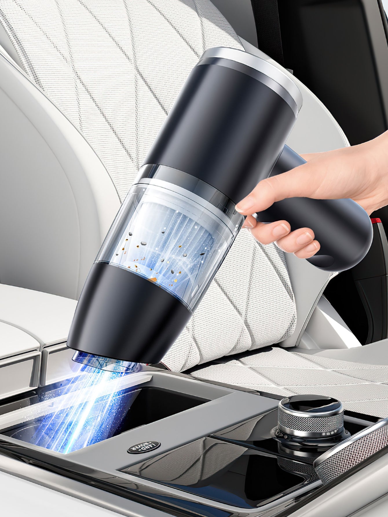 Portable Handheld Vacuum Cleaner for Car and Home - 2 Colors