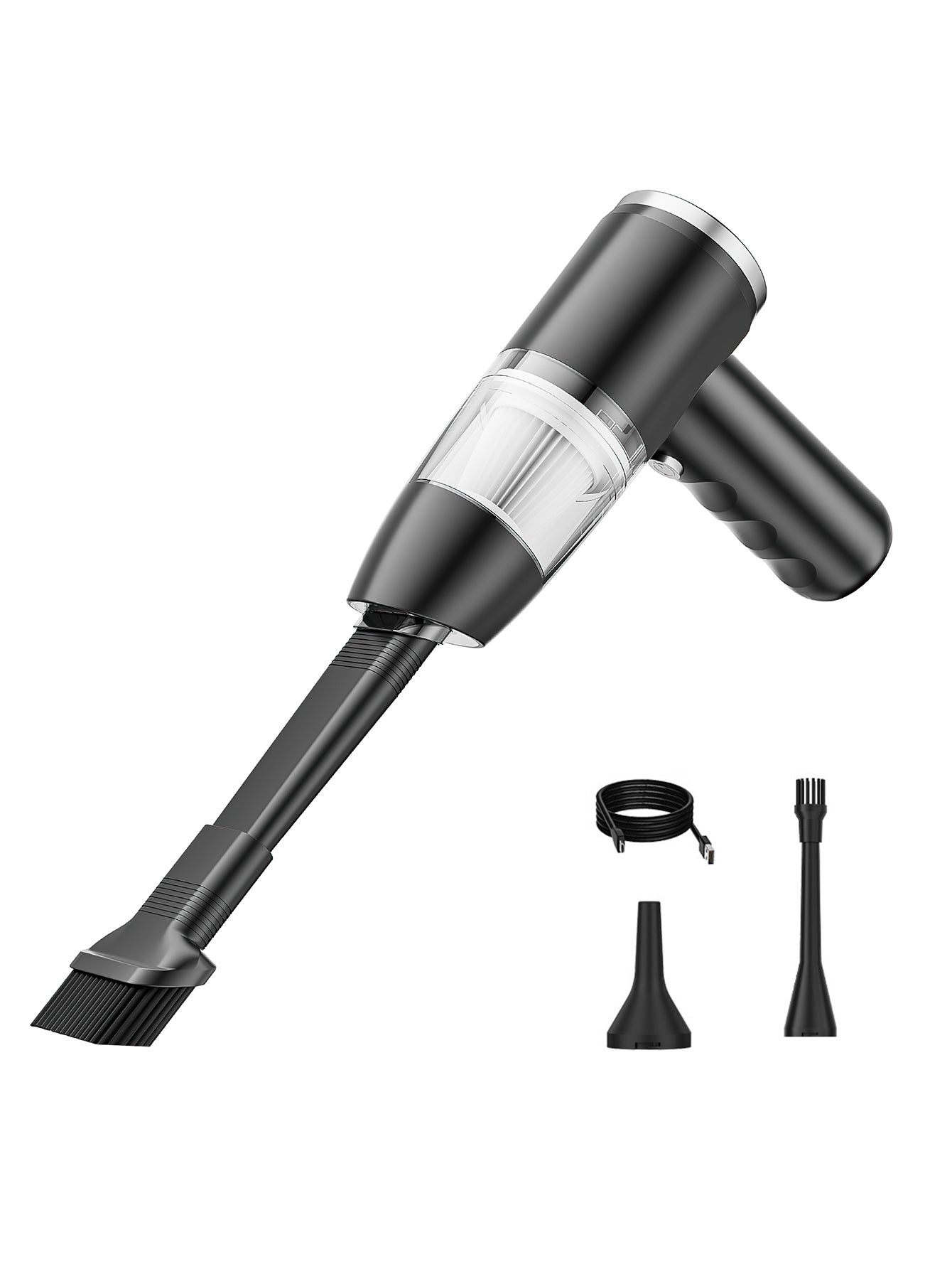 Portable Handheld Vacuum Cleaner for Car and Home - 2 Colors