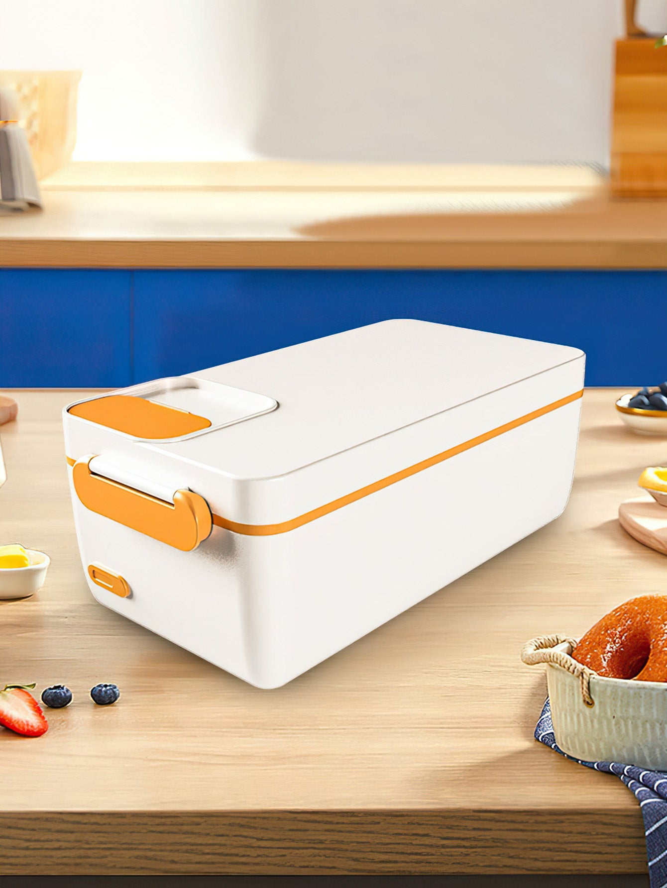 304 Stainless Lunch Box: Portable Food Warmer for Students & Professionals - 3 Colours