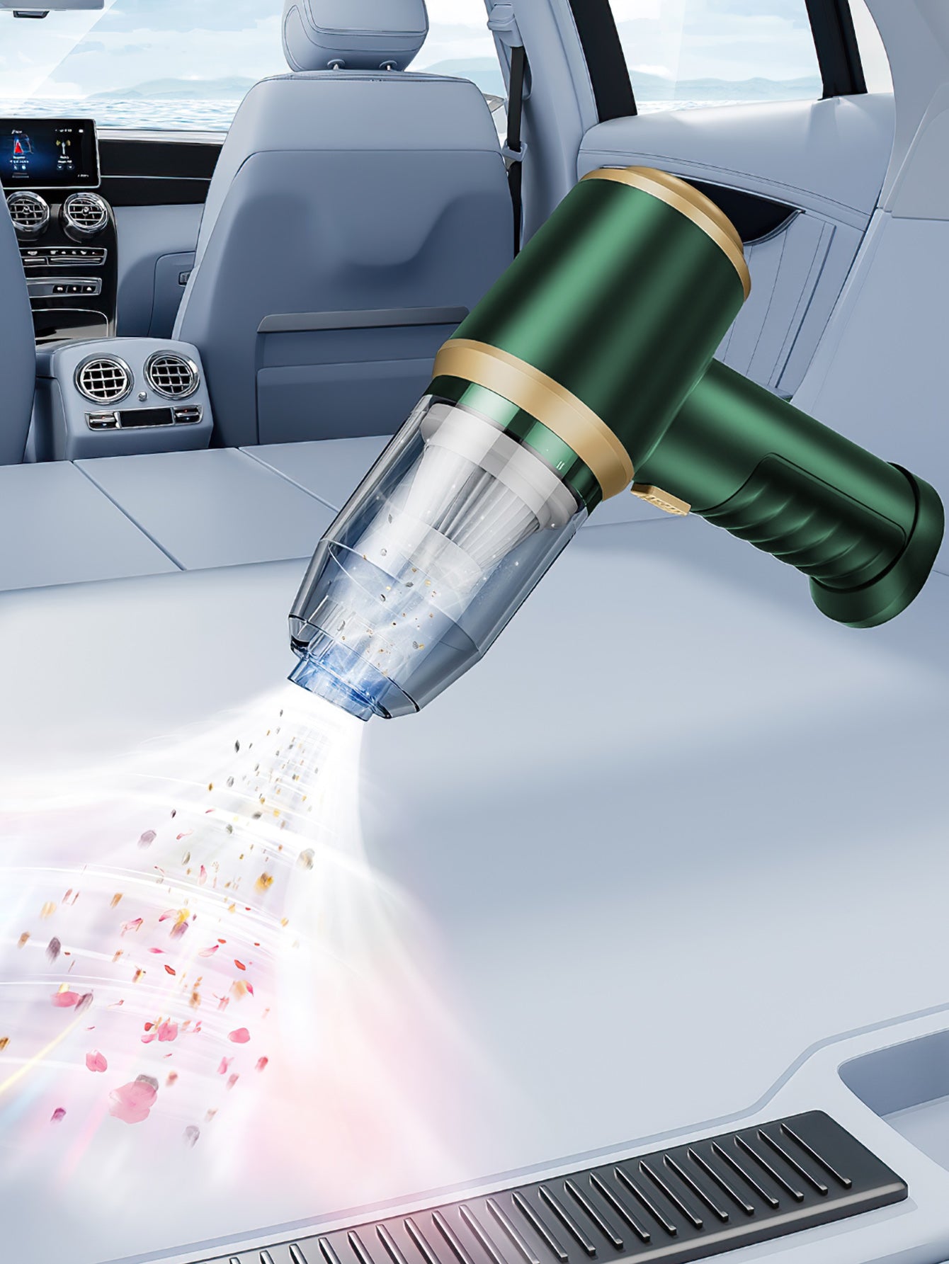 Powerful & Portable Handheld Vacuum Cleaner for Car and Home - 3 Colors