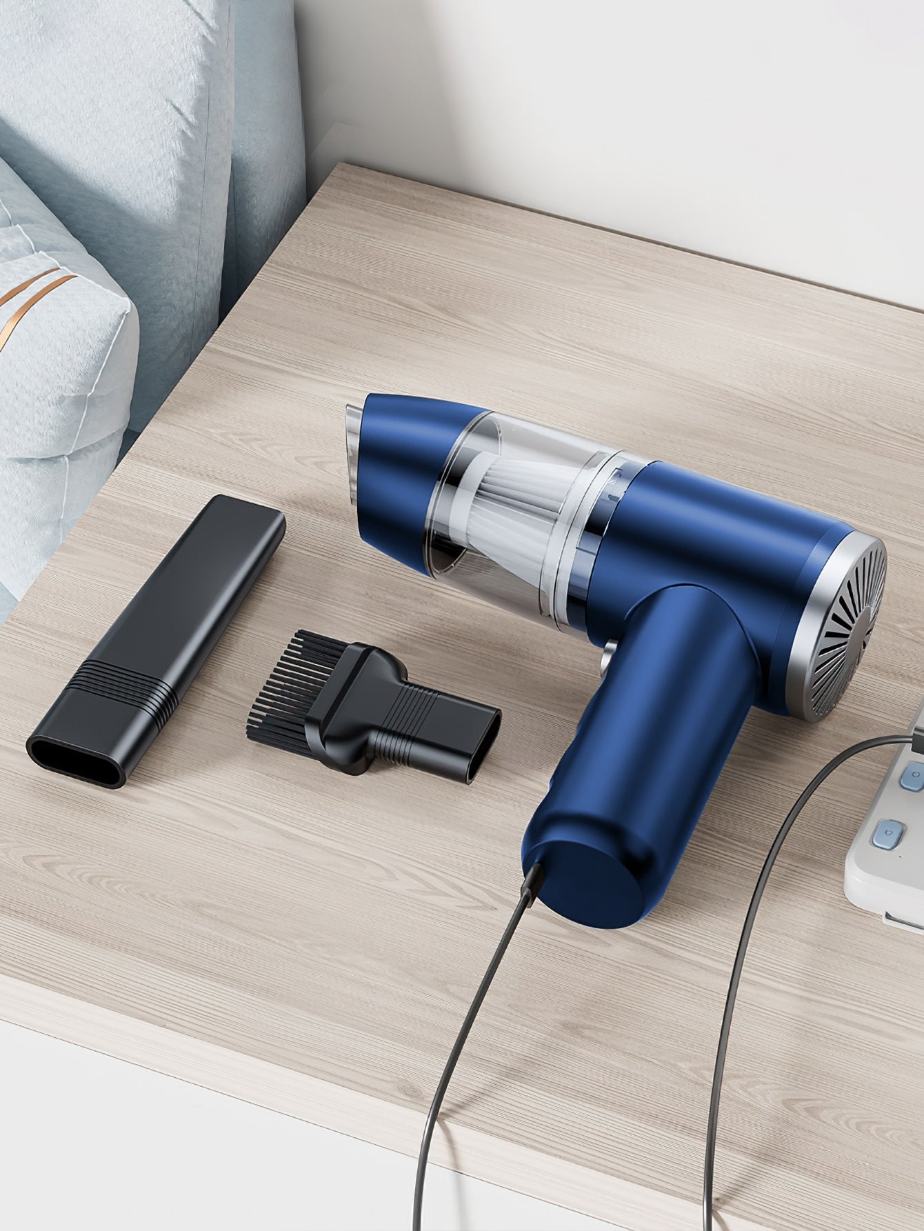 Portable Handheld Vacuum Cleaner for Car and Home - 2 Colors