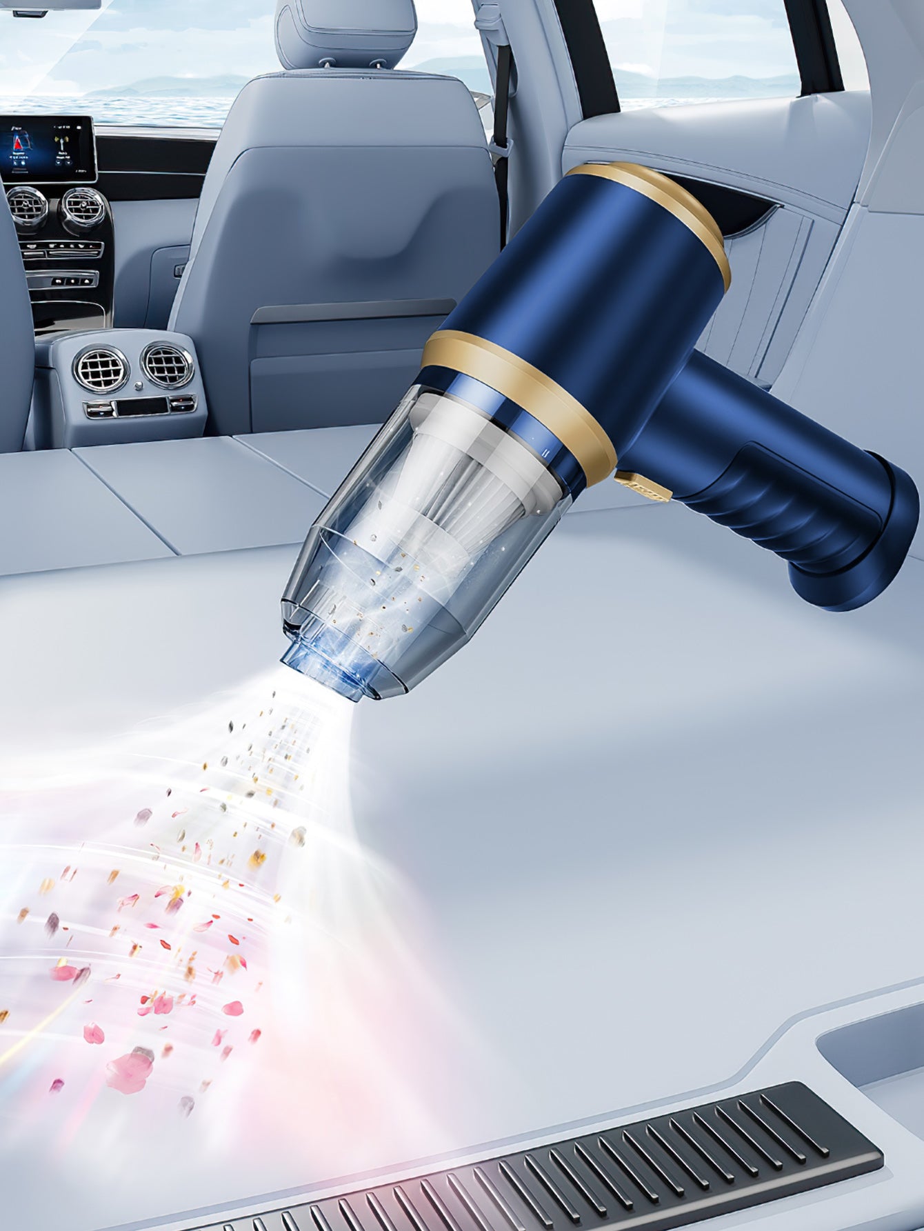 Powerful & Portable Handheld Vacuum Cleaner for Car and Home - 3 Colors