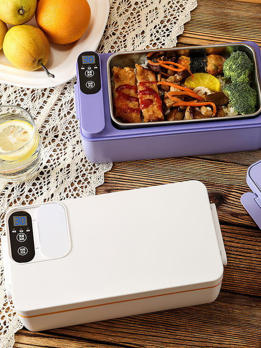 304 Stainless Lunch Box: Portable Food Warmer for Students & Professionals - 3 Colours