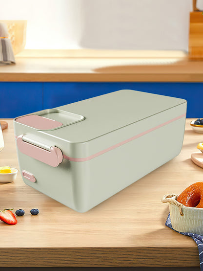 304 Stainless Lunch Box: Portable Food Warmer for Students & Professionals - 3 Colours