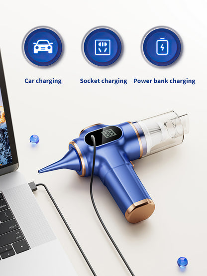 Portable Handheld Home & Car Vacuum Cleaner - 2 Colors