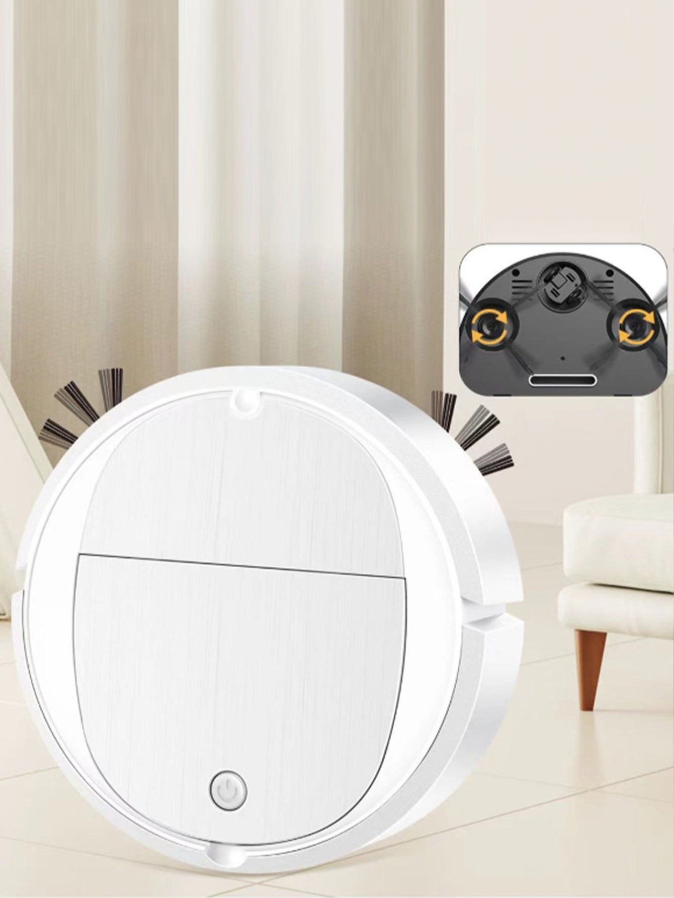 3-in-1  Automatic Mini Sweeping Robot